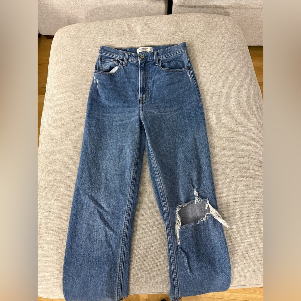 Abercrombie&Fitch The 90s straight High Rise Jeans